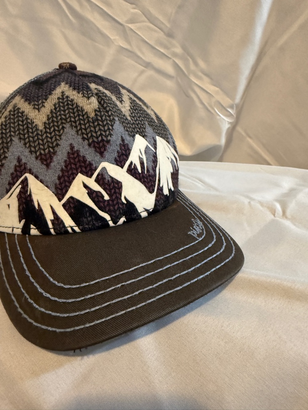 pistil Black and Cream Mesh Trucker Cap
